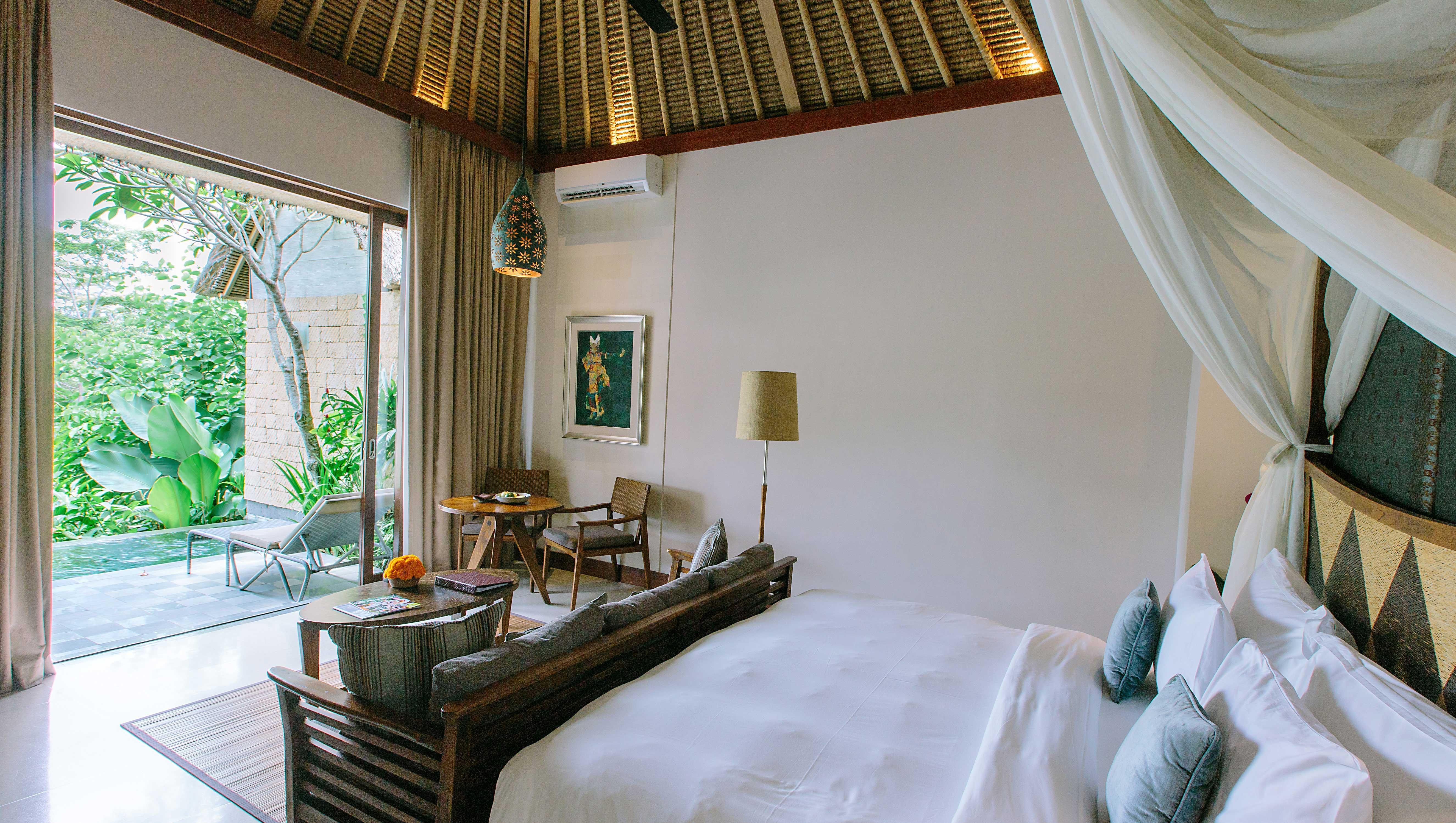 Tejaprana Resort & Spa Убуд Экстерьер фото A room at the resort