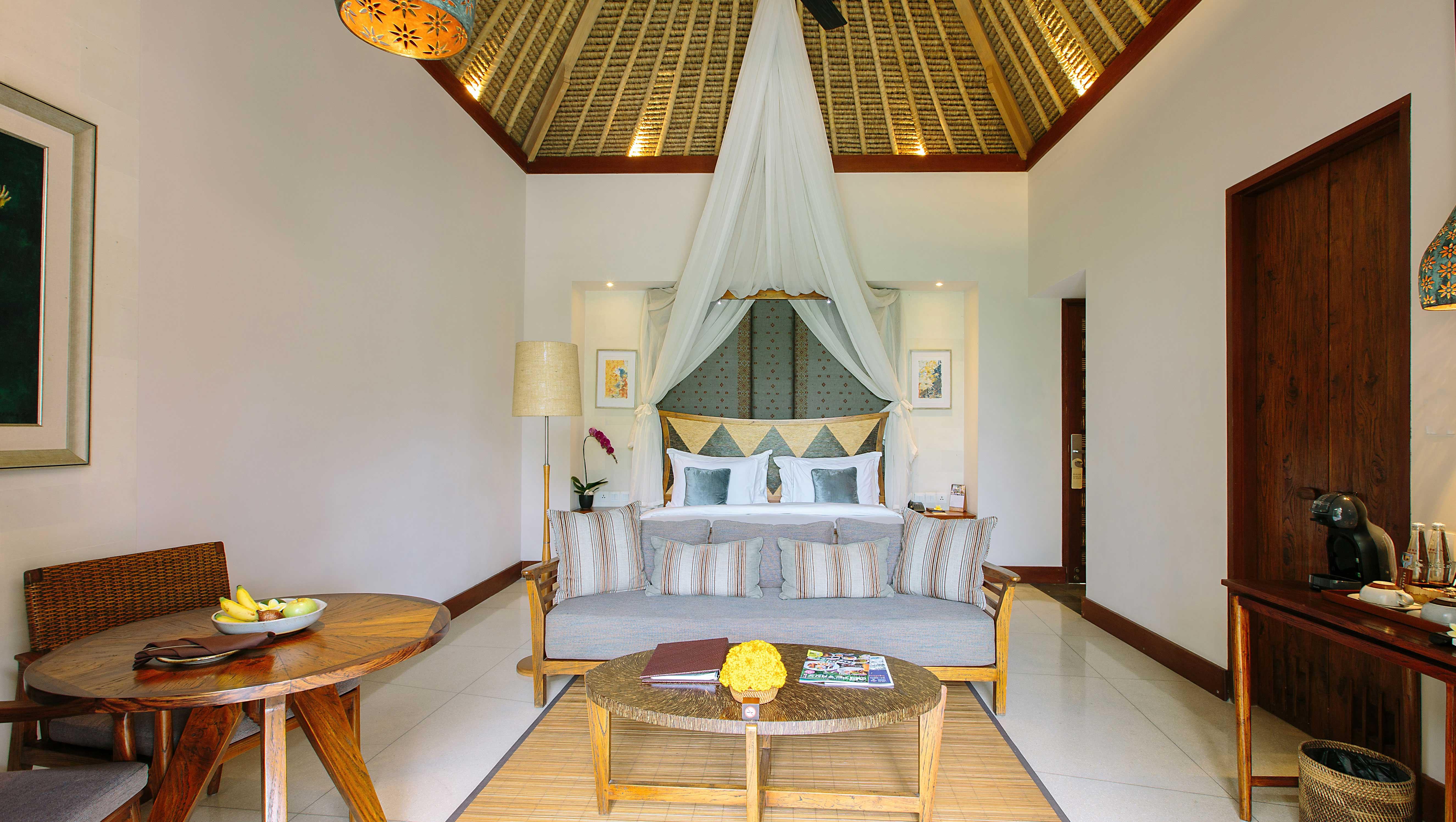 Tejaprana Resort & Spa Убуд Экстерьер фото A bedroom at the resort