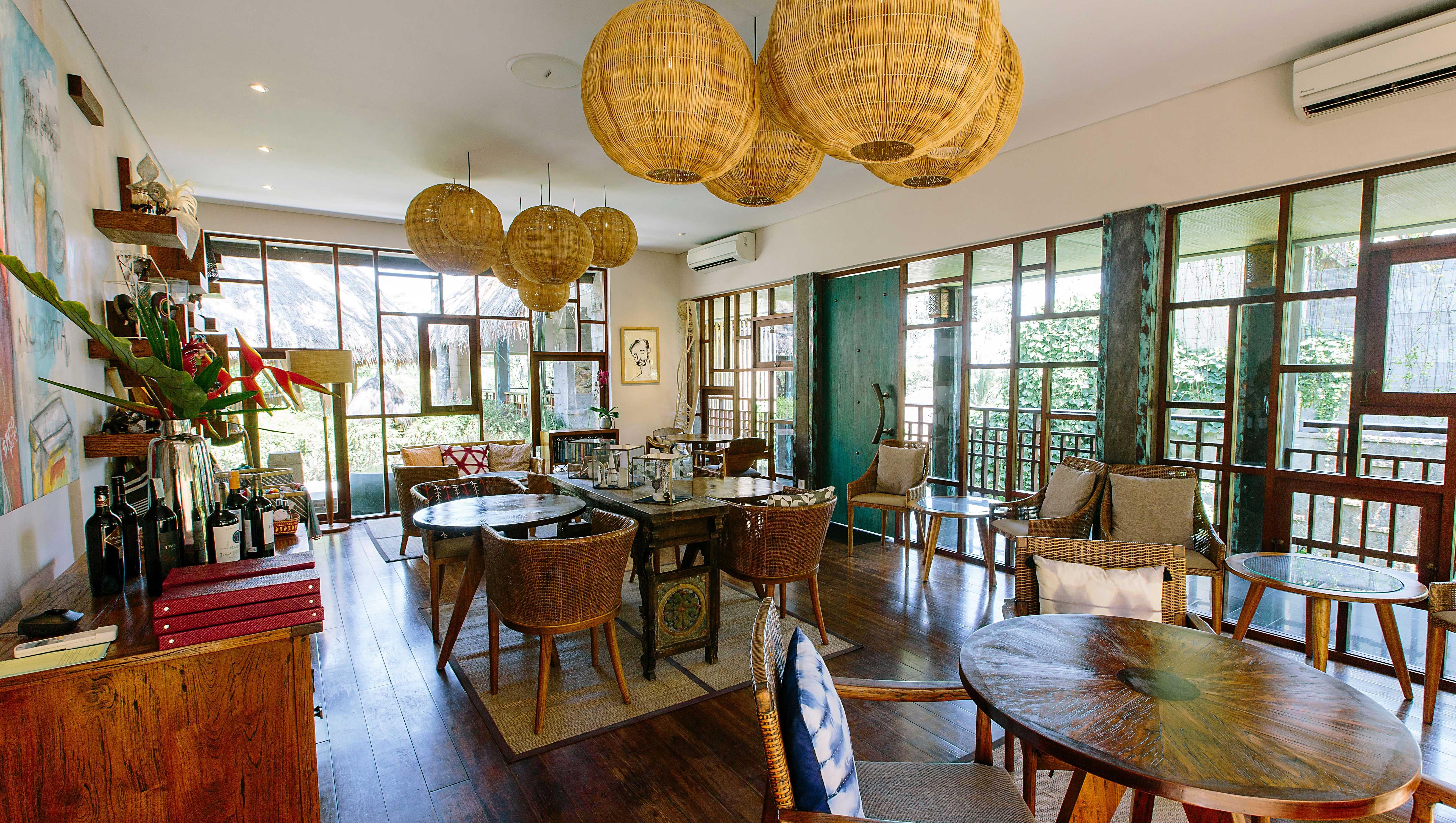 Tejaprana Resort & Spa Убуд Экстерьер фото The restaurant at the hotel