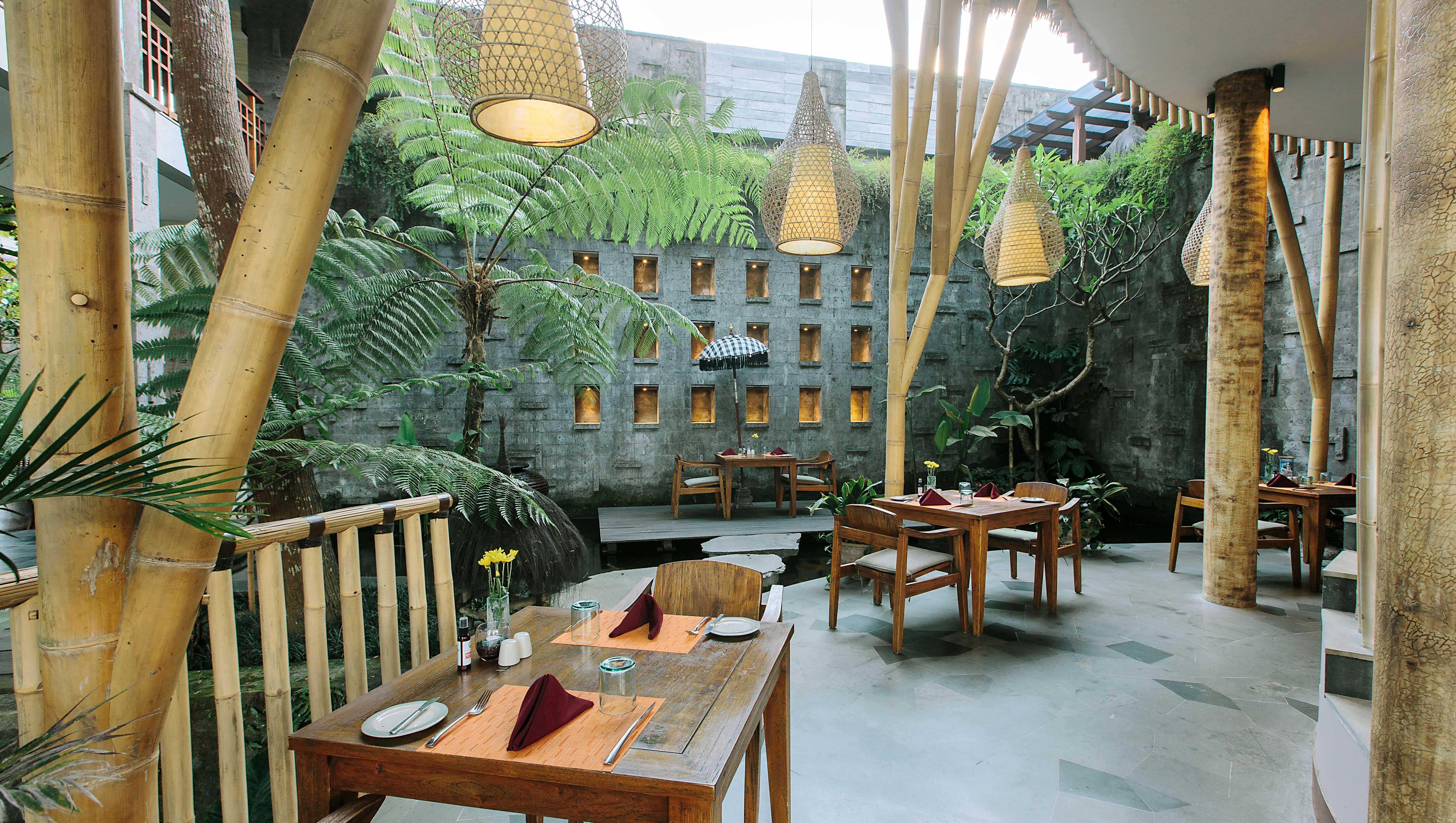 Tejaprana Resort & Spa Убуд Экстерьер фото The restaurant