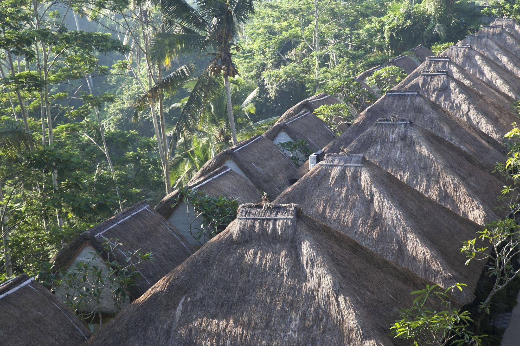 Tejaprana Resort & Spa Убуд Экстерьер фото The roofs of the hotel